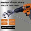 Titanium Drill Nibbler Sheet Metal Cutting Toolfor DIY Projects Home Repairs