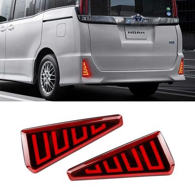FUTWOD LED Reflectors for Noah/Voxy 80 Series (Si/Zs Grade) - Exterior Custom Parts, Tail and Brake Lights with Reflective Function, Small Brake Link,