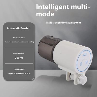 Automatische Futterautomaten für Fische Futterautomaten für Aquarien Feuchtigkeitsdicht Automatische Futterautomaten für Fische für Aquarien Große Kapazität