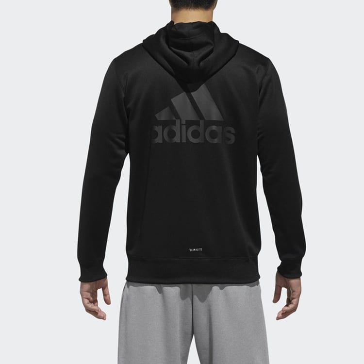 Adidas Jackets Men's Black Hooded Moderate Other DN1420