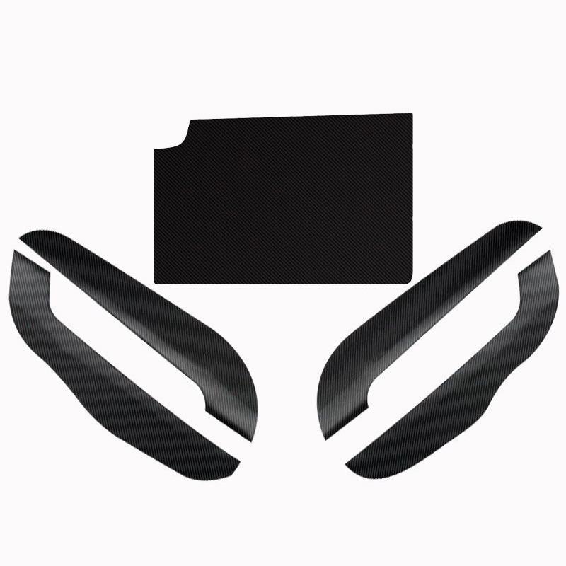 For Ford Edge L / Edge Plus 2015-2026 Car Door Anti Kick Pad Protection Sticker Carbon Fiber Scratch Resistant Film Accessories