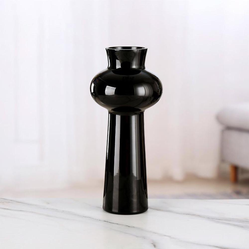 French Style Glass Vase Creative Flower Arrangement Container Table Ornament Home Decorative