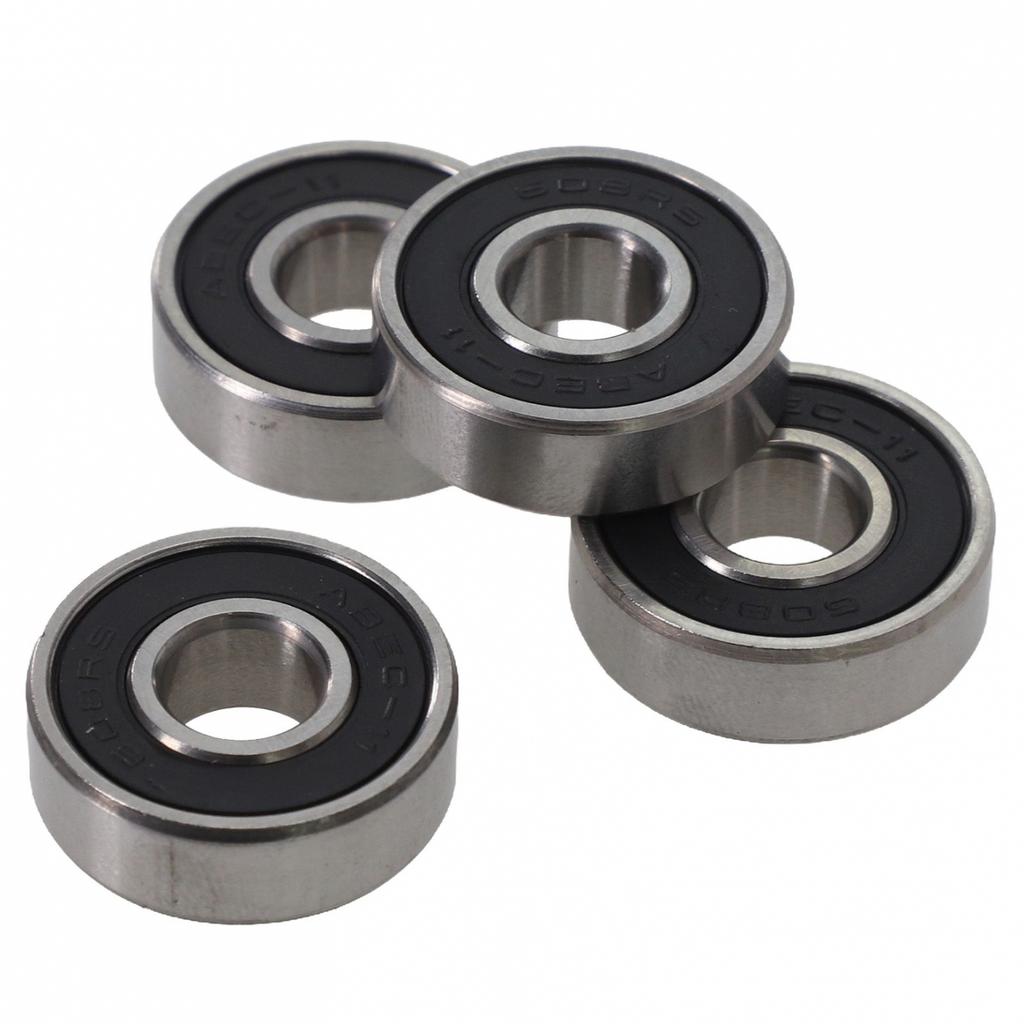 Precision ABEC11 Roller Skate Wheel Bearings for Smooth Skateboarding (8 Pack)