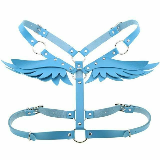 Angel Wings Body Harness 16 Colours Fetish Clothing Clothing