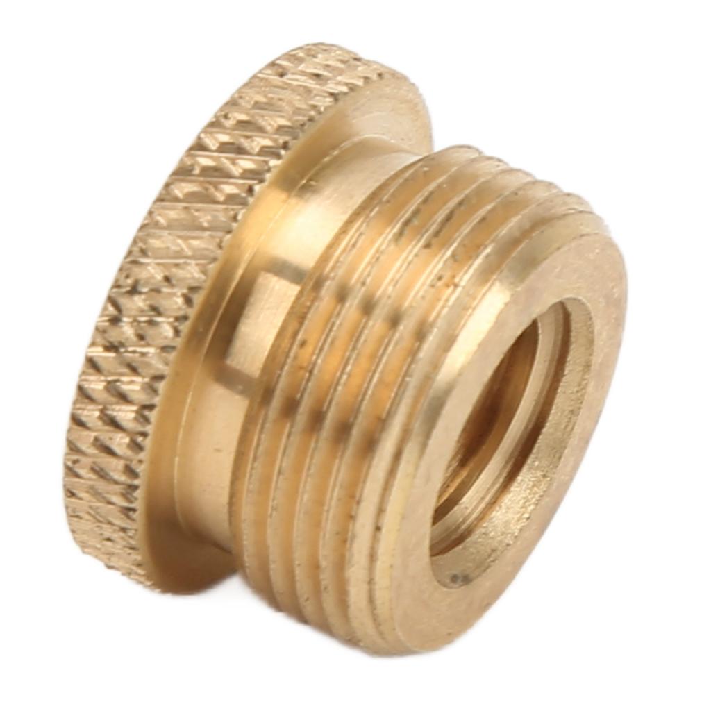 3/8 Inch Female to 5/8 Inch Male Screws Thrd Adapter for Microphone Stand for Mic Mount