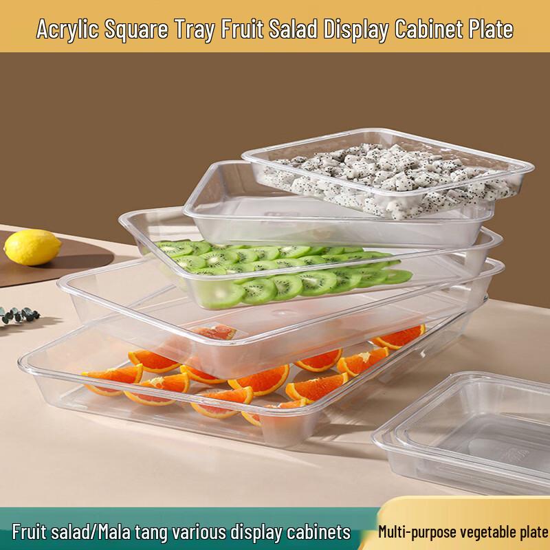 Commercial Acrylic Food Display Box with Arched Lid
