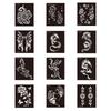 Fake Tattoo Decals Henna Tattoo Template Mehndi Stickers Body Art Sticker Temporary Tattoo  Girls