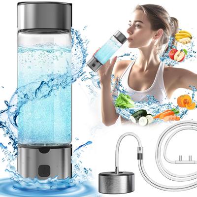 Hydrogen Water Bottle Generator 1400PPB 460ml Portable Hydro Water Cup SPE PEM Tech