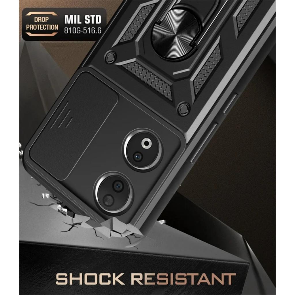 Shockproof Armor Magnetic Holder Ring Case For Honor 90 Honor90 Lite Honer 70 50 X6A X7A X8A X7 X8 X9 X5 Plus Lens Protect Cover