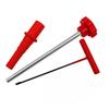 Quick Removal Car Valve Stem Tool Kit 1 Set Steel Valve Puller with Cone Positioner Hook for Tire Valve Installation