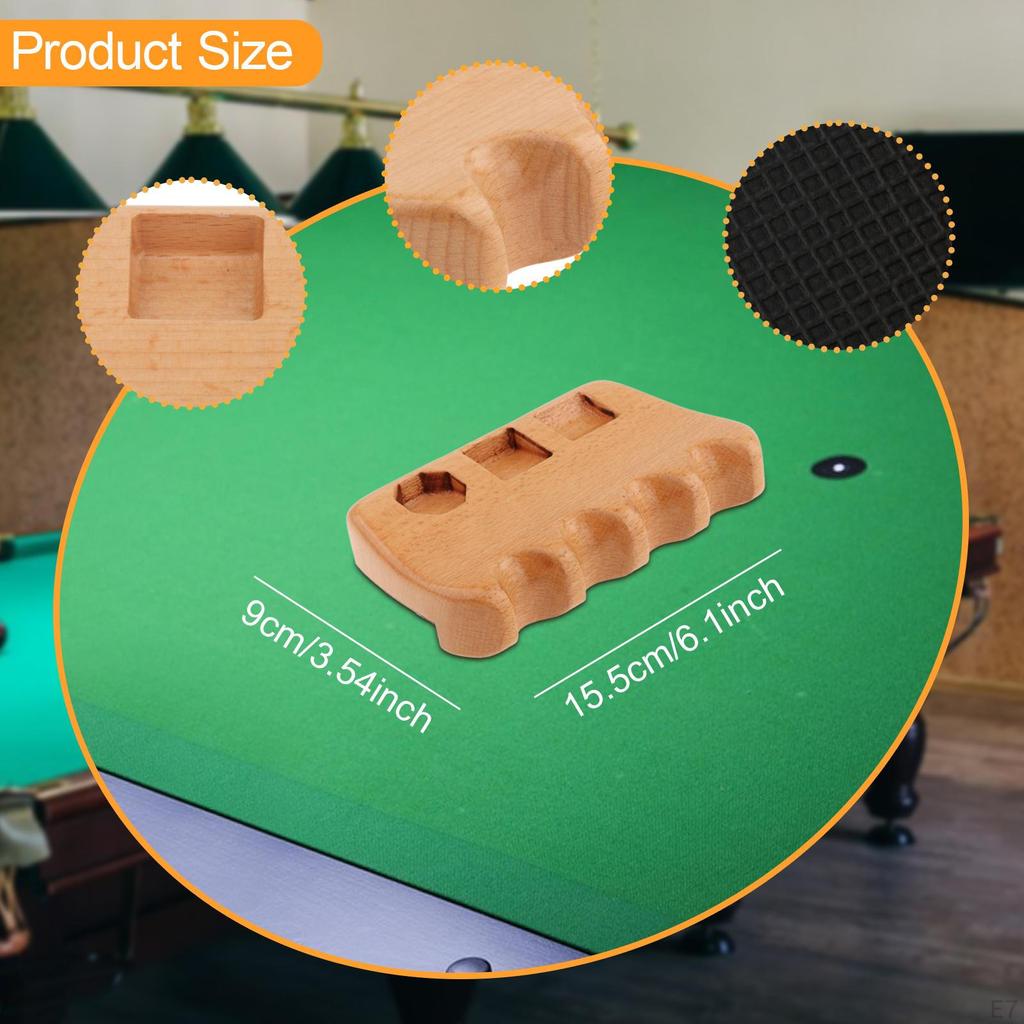 Cue Holder Stick Accessories Portable Cues Rest Claw for Community Center Billiards