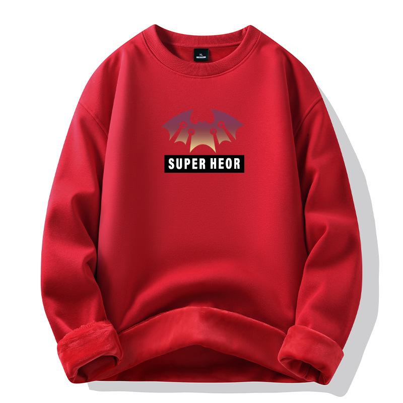 

Мужское худи осень и зима новый хлопковый свитер утолщенная свободная толстовка куртка 5XL: Recommended 200-110kg