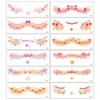 Lips Cheek Temporary Stickers Disposable Love Face Stickers Valentine's Day Tattoo  Take Photos