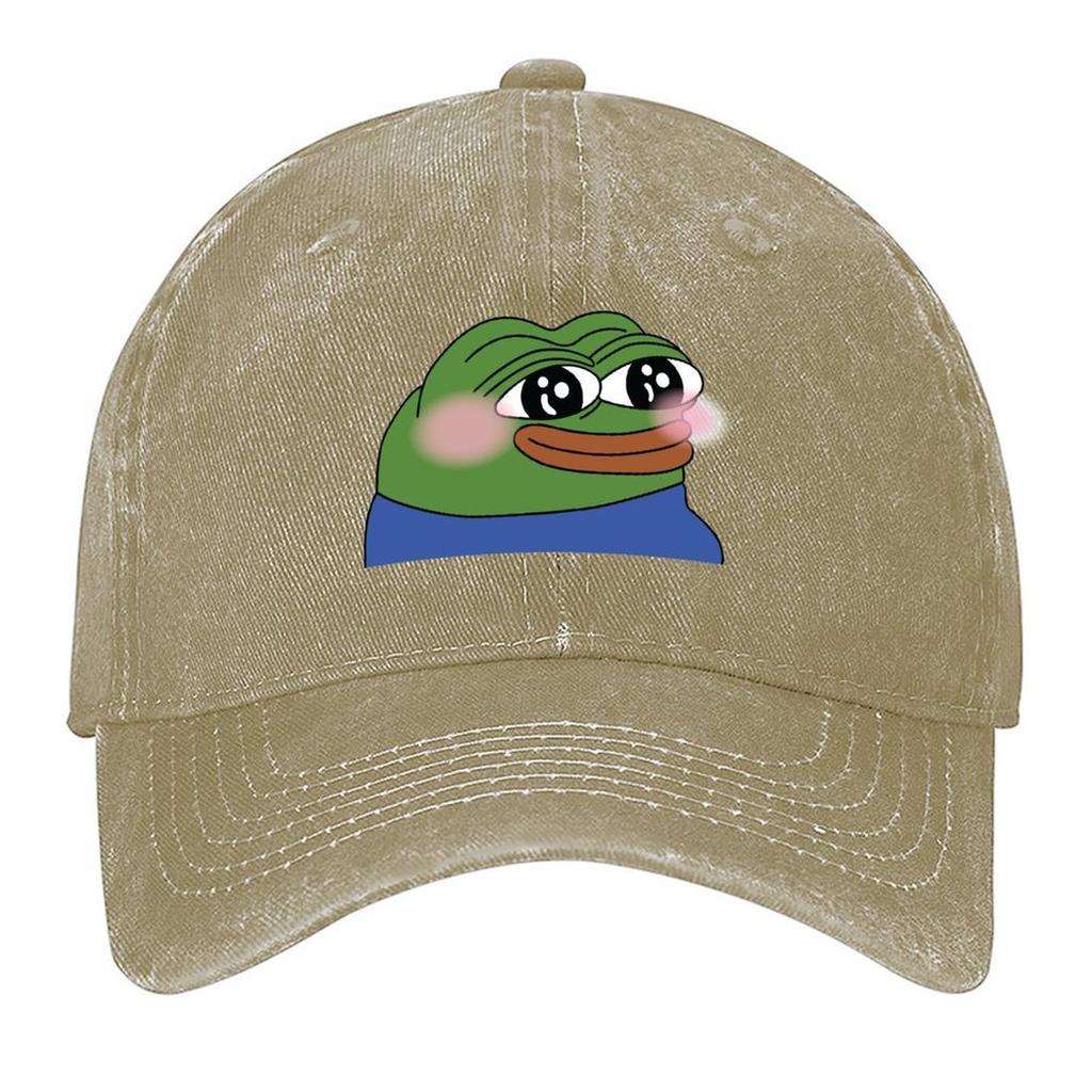 2026 PeepoBlush Emote High Quality Baseball Cap Sun Hat For Children Brand Man Cap Streetwear Hip Hop Golf Wear Men Women's