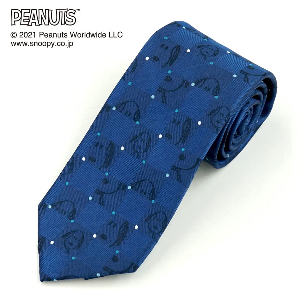 Tie Snoopy Necktie PN914462 Navy SNOOPY Business Brand Necktie Present [Peanuts]