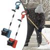 Cordless Snow Shovel, Portable 21V Electric Snow Removal Machine, Snow Blower, Winter Snow Thrower for Steps, Pavement, Backyard