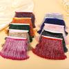 Fabulous 15cm Glass Bead Tassel Fringe Trimming Hand Sewing Seed Beads Fringing for Home Textile