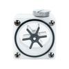 Black ,White Water Flow G1/4''x3  Thread Water Cooling POM Flower ,Computer Cooling Accessory ,Drop Shipping