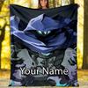 Custom Name Valorant Theme Printed Blanket - Perfect for Couch, Bed, Travel & Outdoor Use | Machine Washable, Cozy & Durable.