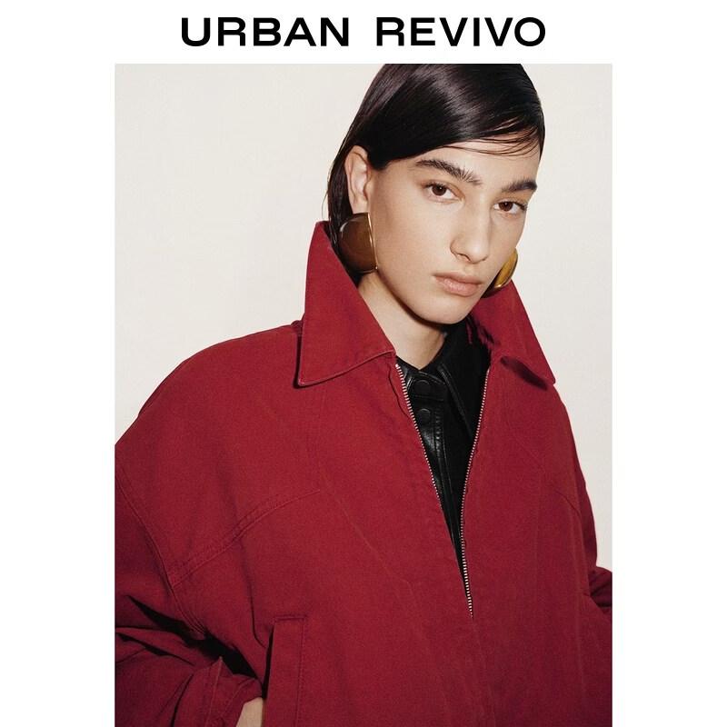 UR2026 Women's Cotton Lapel Short Jacket