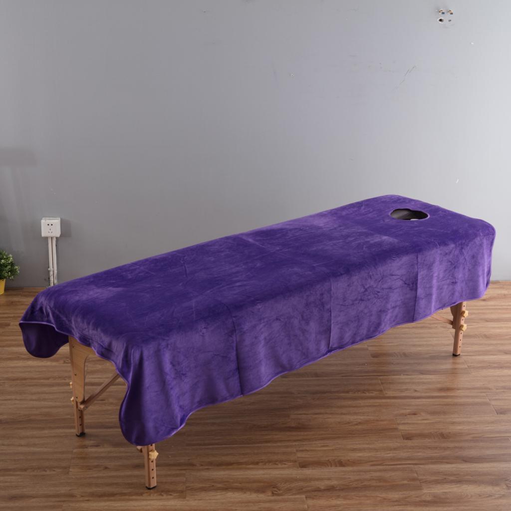 Flannel Massage Bed Sheet Beauty Table Couch Cover Cosmetic Linen