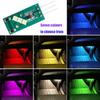 For Volvo V40 V60 S60 S80 XC40 XC60 XC90 Car Interior Footwell Lights 12V LED Door Atmosphere Lamp Trunk Lamps Bulbs Accessories