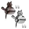 Kreative Auto Parfüm Dekoration Rotierender Propeller Auto Lüftungsschlitz Duft Magnetisches Design Hund Pilot Auto Innenzubehör