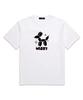 Wissi Puppy Logo Short Sleeve T-Shirt (Ws020) White