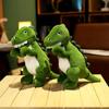 35cm Green Dinosaur Doll Simulation Plush Toy Handmade Doll Cartoon Anime Cute Pillow Cushion Home Decoration Children's Birt