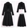 Women's Festive Slim-Fit Coco-Style Suit Skirt Set - Spring/Autumn 2026
