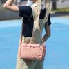 Large Capacity Shoulder Bag Solid Color Crossbody Bag