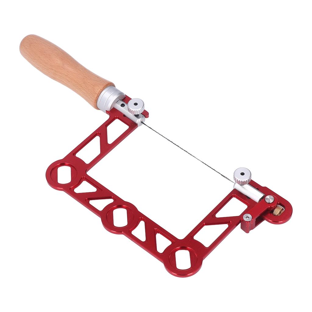 Mini Sega a Mano per Falegnameria Forma a U Manico in Legno Sega da Intaglio per Gioielliere Lavorazione Metalli 3/4/5 pollici