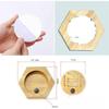 Wooden, honeycomb combination, medal display rack, wall mounted gold medal storage rack, living room medal collection rack