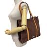 BURBERRY Blue Label Nova Check Shoulder canvas Tote Bag Brown canvas Used