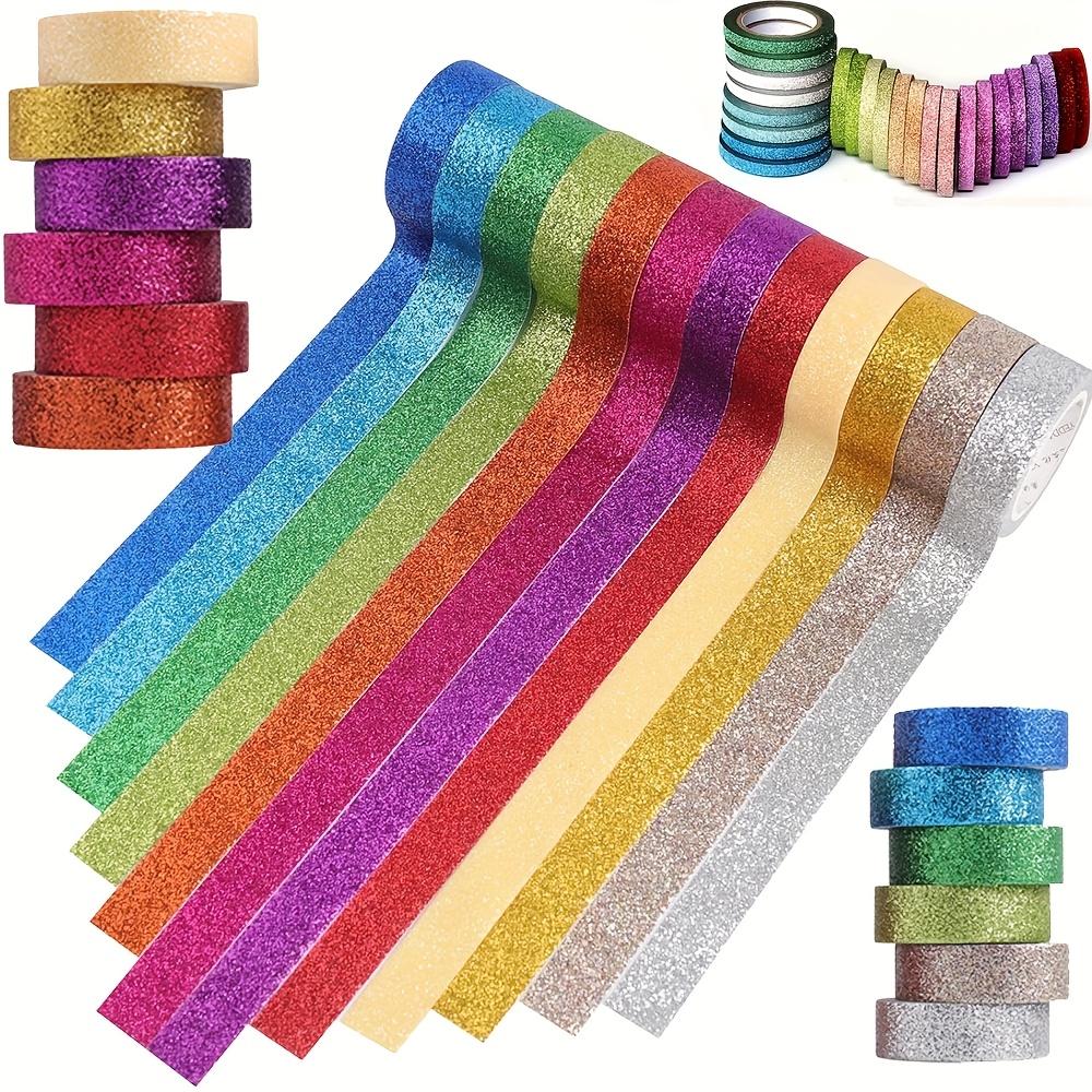 Ruban Décoratif à Paillettes pour l'Art, le Scrapbooking, la Décoration et l'Artisanat