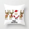 Christmas-Themed Pattern Throw Pillow Cover With Short Plush Print For Living Room Sofa Decoration Cushion Cover Pillow Covers