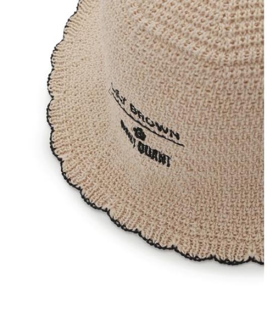 [Lily Brown] MARY QUANT Summer Bucket Hat LWGH254304 Women's BEG