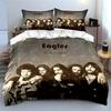 Eagles Band Live In Houston Bedding Set Bedding Set (1 Duvet Cover, 2 Pillowcases, Duvet Not Included)