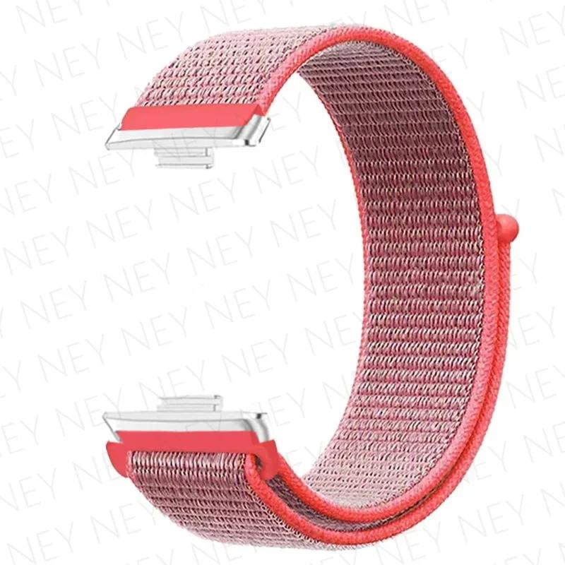 Nylon loop band For huawei watch fit 3 strap smartwatch wristband breathable Sport Watchbands bracelet correa huawei watch fit 3
