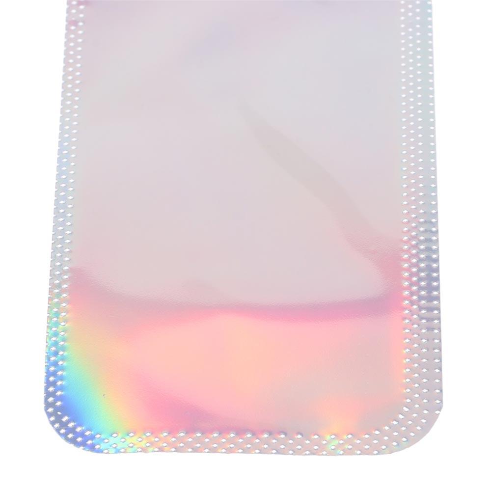 100PCS 2.56 x9.45 inch Pen Bags Holographic Packaging Storage Bag Packaging Bags Pen Packing