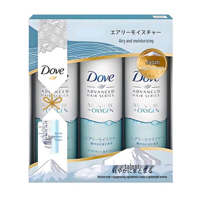 Dove Air Volume Moisturizing Shampoo (3 x 480g)