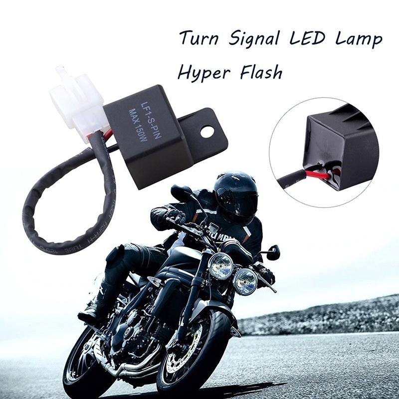 

Auto Motorfiets Schakelaar Verstelbare Led Richtingaanwijzer Поворотник Licht Flasher Relais Voor