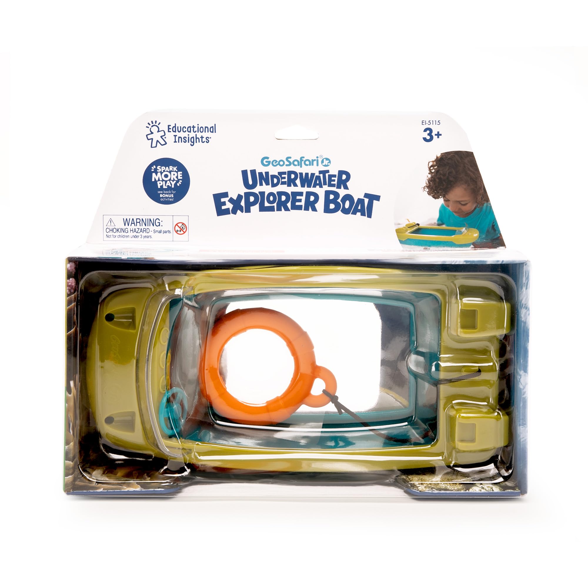 

Learning Resources Boat Exploration! Underwater Scope with Magnifying Lens EI5115 (Authentic)