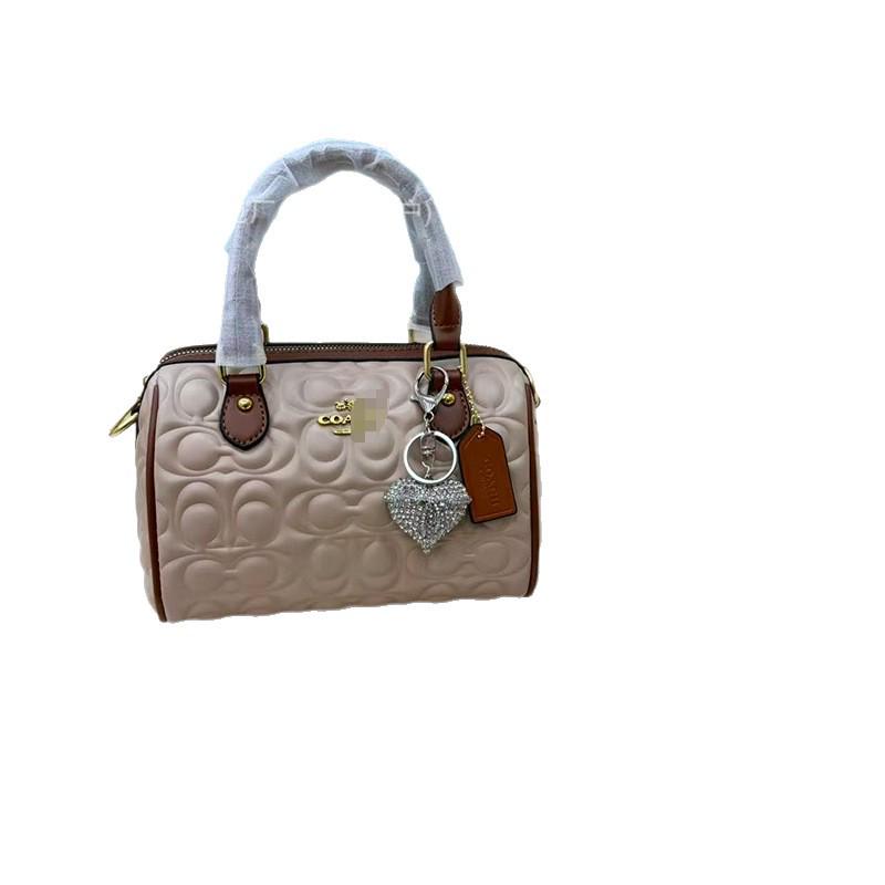 

Koujia Women s Trendy Large Capacity Embossed Shoulder Crossbody Handbag Bag Only