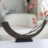 Artistic Vase for Mid-Autumn Festival: Wabi-Sabi Style Decorative Piece for Home or Model Room