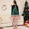 Family Matching Print Sets Pajamas Loungewear Outfits Family Matching Long Sleeve Tops+Pants Set