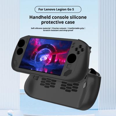 Funda Protectora para Consola de Juegos para Legion Go S Protector de Consola Portátil a Prueba de Golpes Cubierta de Silicona Skin Carcasa Disipadora de Calor Accesorios para Juegos