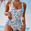 2026 Swimsuit Women's Sexy Suspender Dress Bikini Seaside Vacation Swimsuit Women