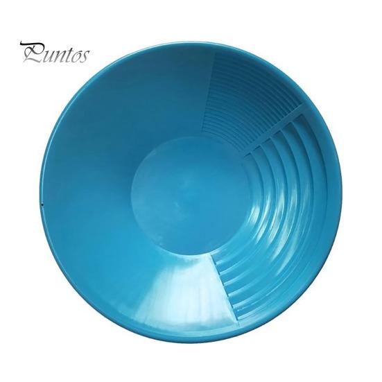 Ruční rýžovací pánev Těžká třírýhová pánev na prospekci vzácných kovů Přenosná lehká kulatá plastová pánev Sítovací nástroj