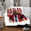 1pc Haaland1 Blanket, Gift, for Men and Women, Soft Blanket, Good for Sofa Bed Couch Travel, Lightweight Flannel Blanket
